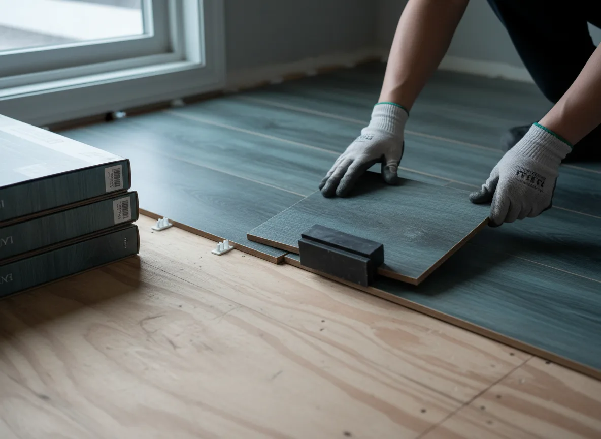 Luxury Vinyl Plank Installation company in Thompsons, TX